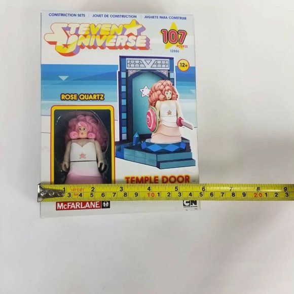 Steven Universe Rose Quartz Temple Door Warp Pad Building Set McFarlane New - Picture 6 of 12